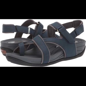 Dr. Scholl’s Meri Web Sandal Blue Size 9
